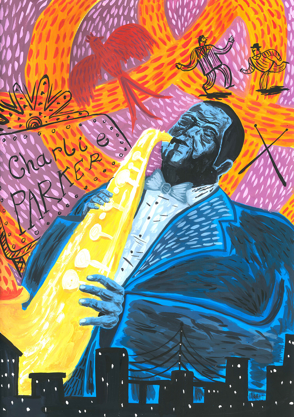 GRANT HICKMAN - A5 - CHARLIE PARKER